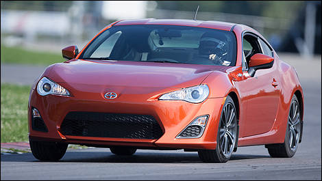 2013 Scion FR-S front 3/4 view
