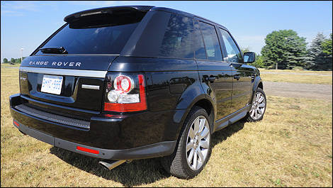 Range Rover Sport Supercharged 2012 vue 3/4 arrière