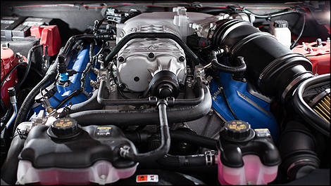 Ford Mustang Shelby GT500 2013 moteur
