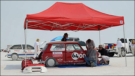 MINI record de vitesse