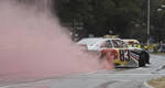 Rally: Patrick Friesacher woos Rallye Deutschland crowd in Red Bull NASCAR show car (+video)