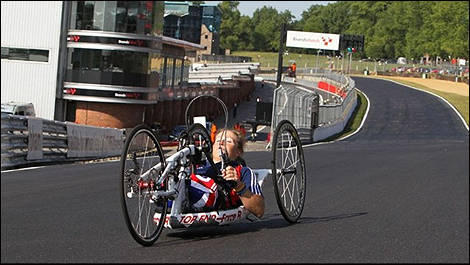Alex Zanardi, Jeux paralympiques, Londres, cyclisme sur route, Brands Hatch