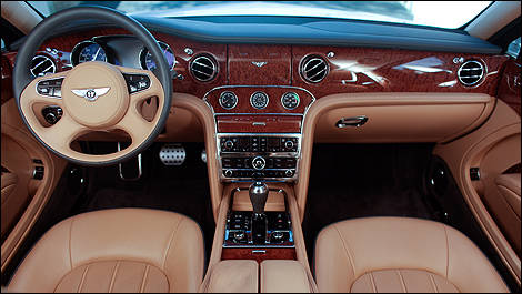 2012 Bentley Mulsanne interior