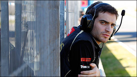 Jerome d'Ambrosio F1 Lotus