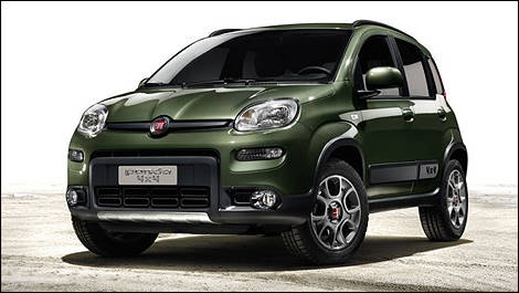 Fiat Panda front 3/4 view