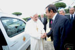Benedict XVI gets two all-electric Popemobiles