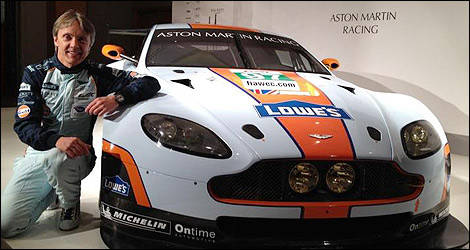WEC Aston Martin Vantage GTE Adrian Fernandez