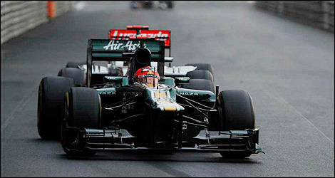 F1 Caterham Heikki Kovalainen Jenson Button McLaren