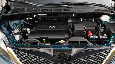 Toyota Sienna SE 2012 moteur