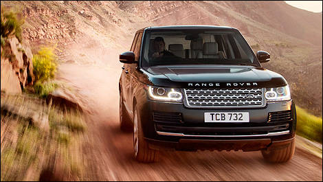 2013 Range Rover front view