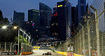 F1: Single DRS zone in the streets of Singapore