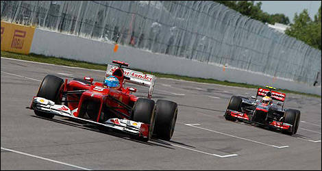 F1 Lewis Hamilton McLaren Fernando Alonso Ferrari