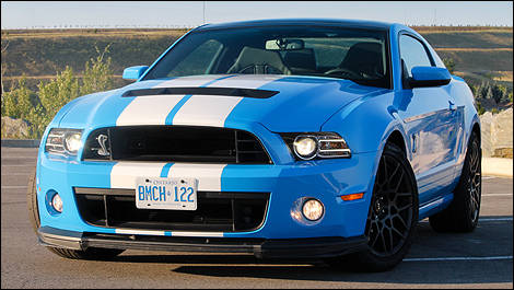 Ford Shelby GT500 2013 vue 3/4 avant