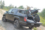 Hyper pratique, la Ridgeline!