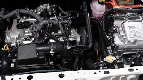 Toyota Prius c 2012 moteur