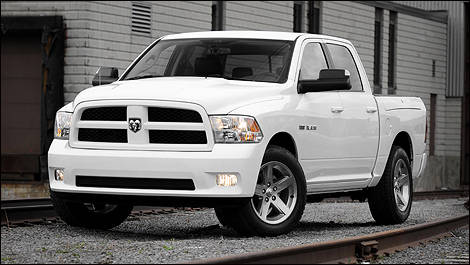 2010 Dodge Ram front 3/4 view