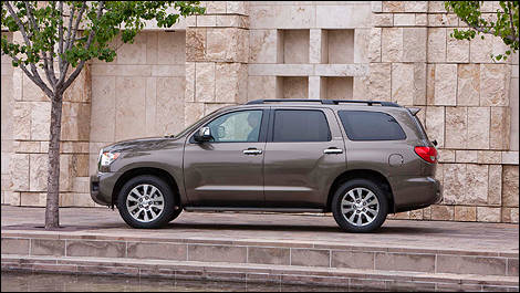 2013 Toyota Sequoia side view