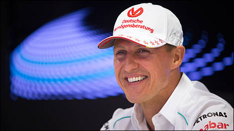 Michael Schumacher Mercedes F1