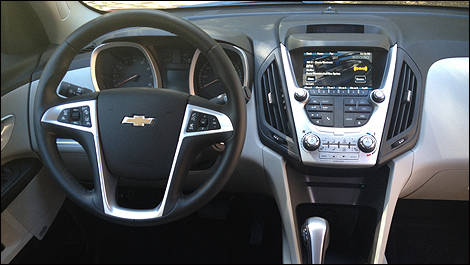 2012 Chevrolet Equinox dashboard