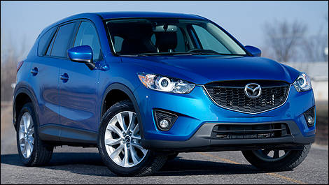 2013 Mazda CX-5 front 3/4 view