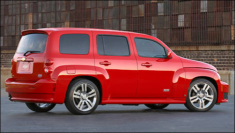 Chevrolet HHR 2010 vue 3/4 arrière