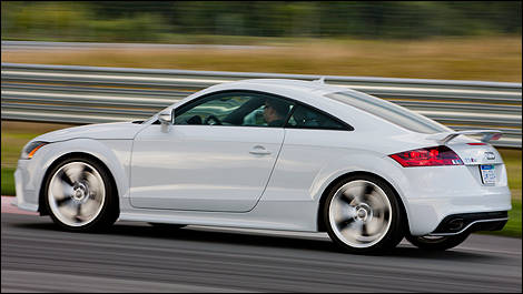 Audi TT RS 2013 en piste
