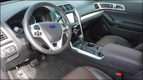 2013 Ford Explorer Sport interior