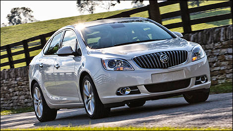 2013 Buick Verano 3/4 front view
