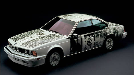 1986 BMW 635 CSi front 3/4 view
