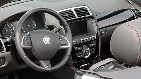 2012 Jaguar XKR Convertible interior
