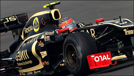 F1 Lotus Romain Grosjean