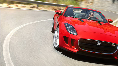 2014 Jaguar Type F front view