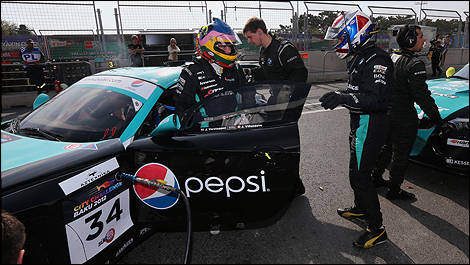 Jacques Villeneuve and Jos Vertstappen, BMW Z4 GT3