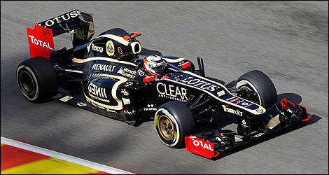 F1 Lotus E20 Kimi Raikkonen