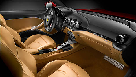 Ferrari f12berlinetta 2013 intérieur