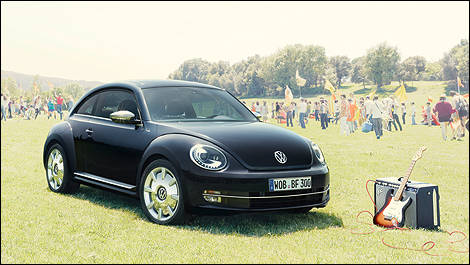 Volkswagen Beetle Fender 2013 vue 3/4 avant
