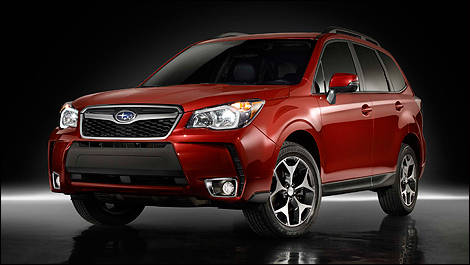 2014 Subaru Forester front 3/4 view