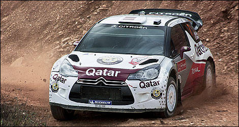 WRC Citroen DS3 Qatar Nasser Al-Attiyah