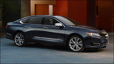 2014 Chevrolet Impala side view