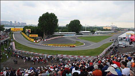 F1 Montreal circuit Gilles Villeneuve