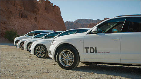 Audi dévoile 4 modèles TDI