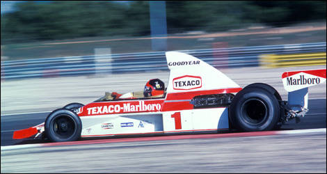 F1 McLaren Emerson Fittipaldi France 1975