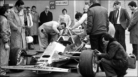 Gilles Villeneuve F1 Ferrari