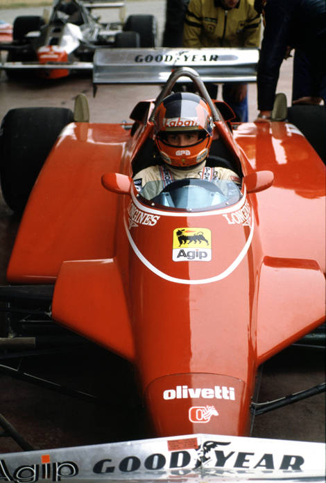 Gilles Villeneuve F1 Ferrari