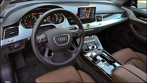 2013 Audi A8 3.0 TSFI interior