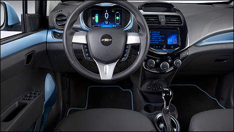 2014 Chevrolet Spark EV interior