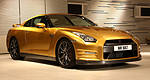 ''Bolt Gold'' Nissan GT-R sold for charity