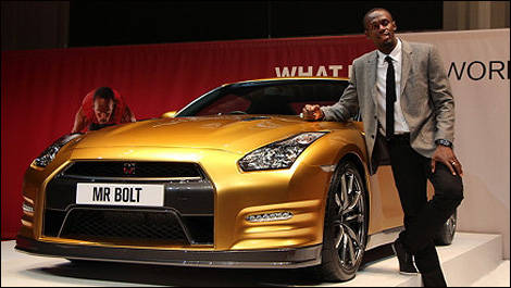 Nissan GT-R Bolt Gold