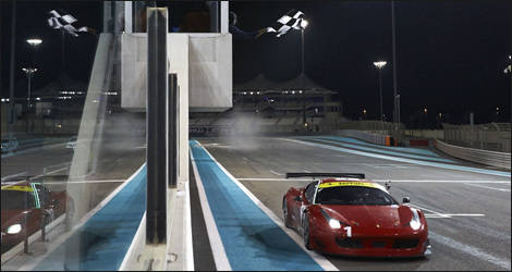 Gulf 12 Hours, circuit Yas Marina, Gimmi Bruni, Toni Vilander