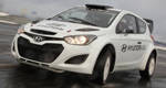 Rally: Hyundai tested the i20 WRC in Frankfurt (+video)